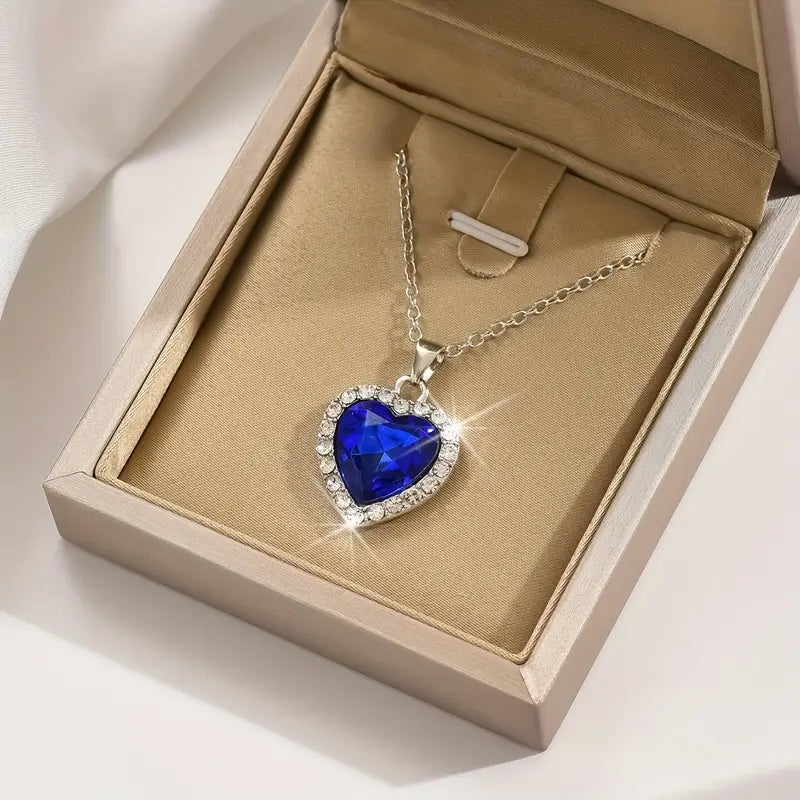 Titanic Heart Of The Ocean Necklaces For Women