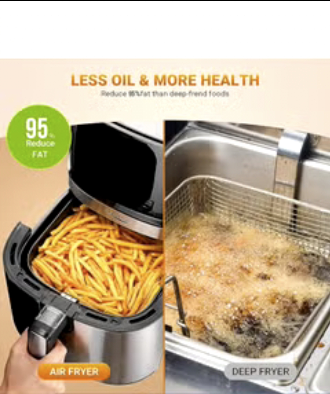 13.5 liter Desini oil-free Air Fryer AF-1576