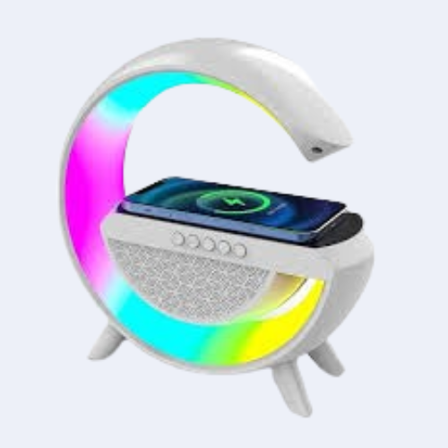 Led Wireless charger speaker