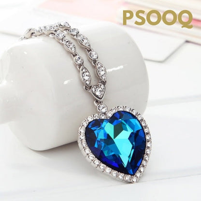 Titanic Heart Of The Ocean Necklace