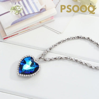 Titanic Heart Of The Ocean Necklace