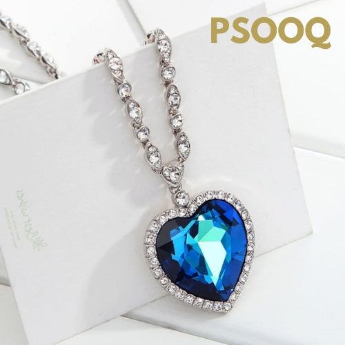 Titanic Heart Of The Ocean Necklace