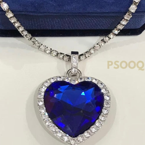 Titanic Heart Of The Ocean Necklace